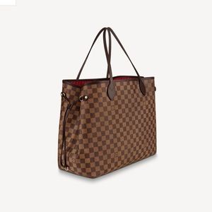 Neverfull GM Damier Leather Tote
